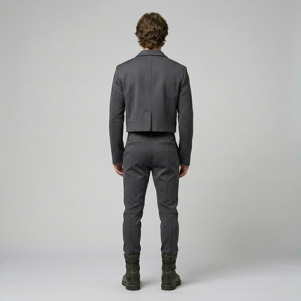 Men's Cropped Minimalist Jacket