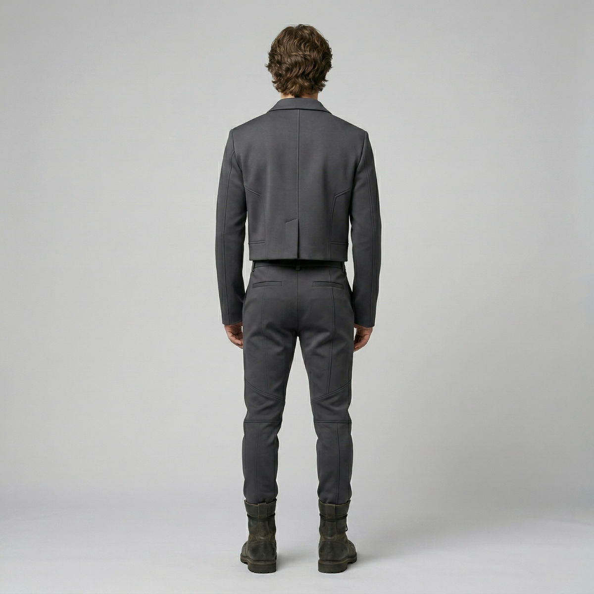 Men's Cropped Minimalist Jacket