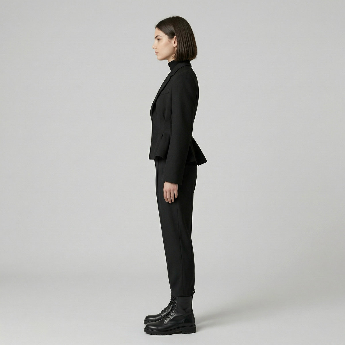 Women's Sculpted Peplum Blazer