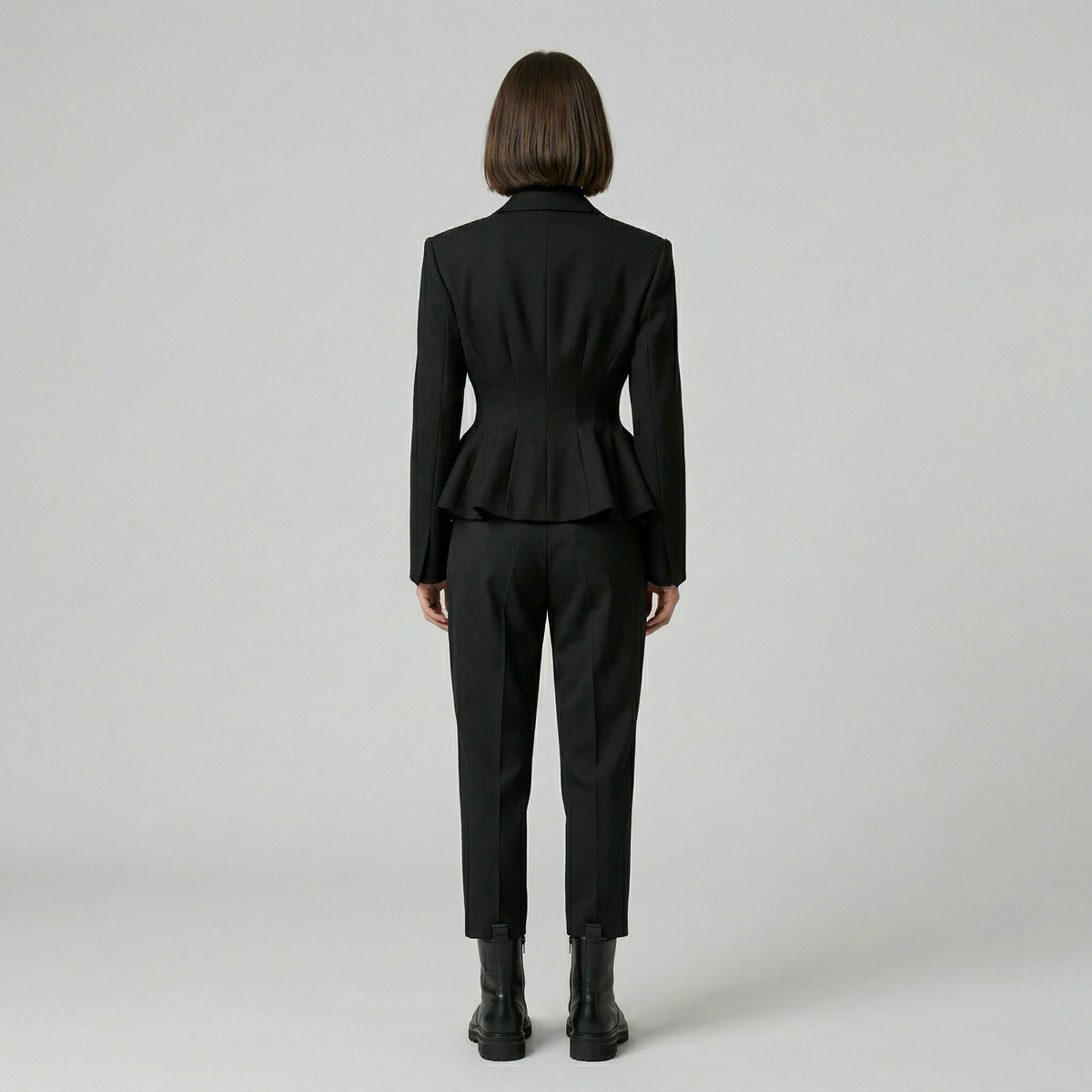 Women's Sculpted Peplum Blazer