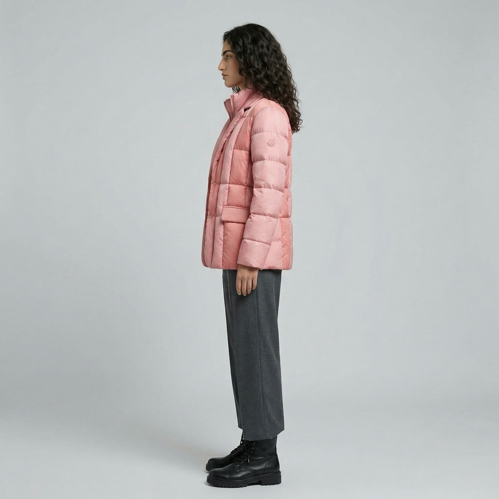 Women's Quilted Tailored Puffer Jacket