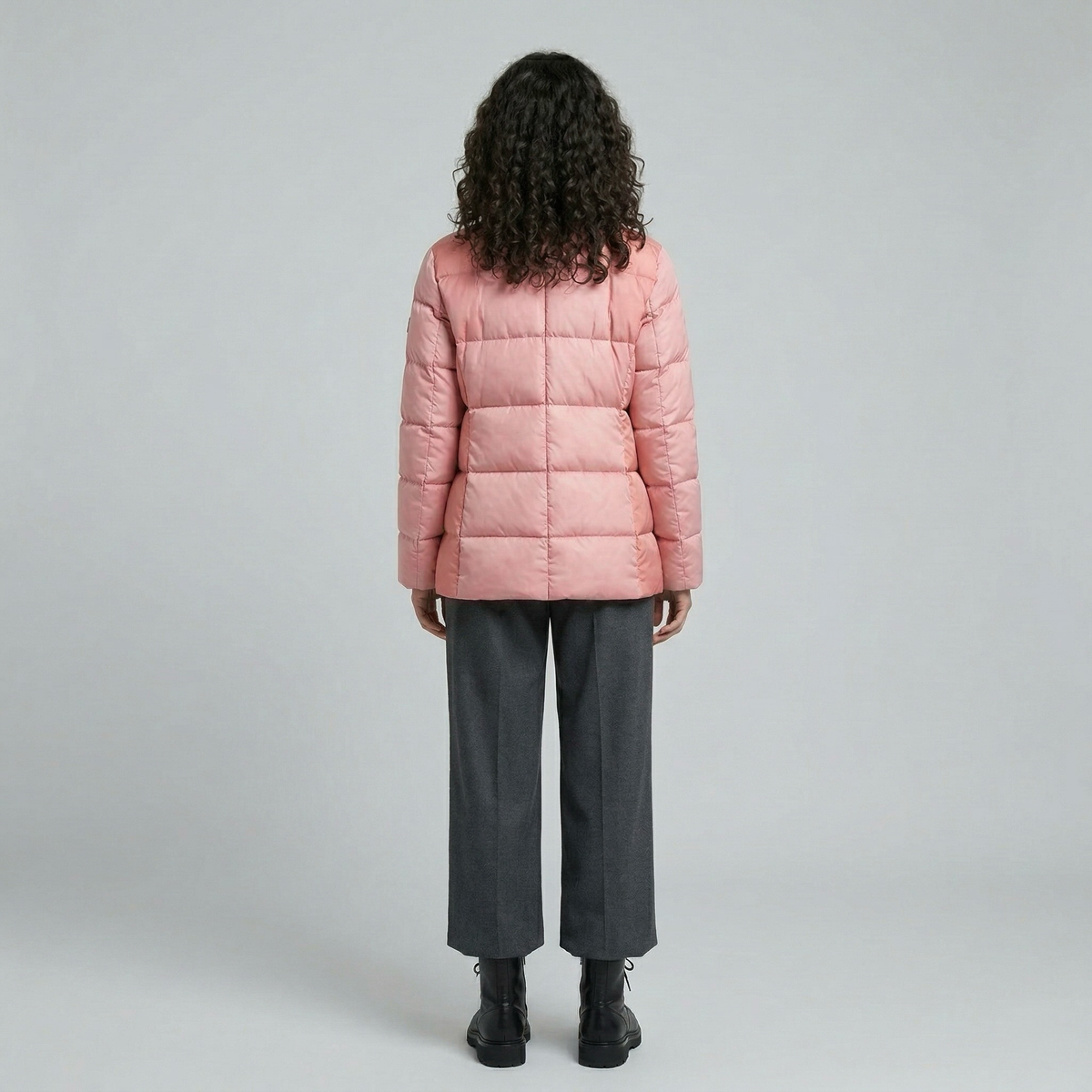 Women's Quilted Tailored Puffer Jacket