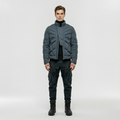 Men's Quilted Panel Utility Jacket