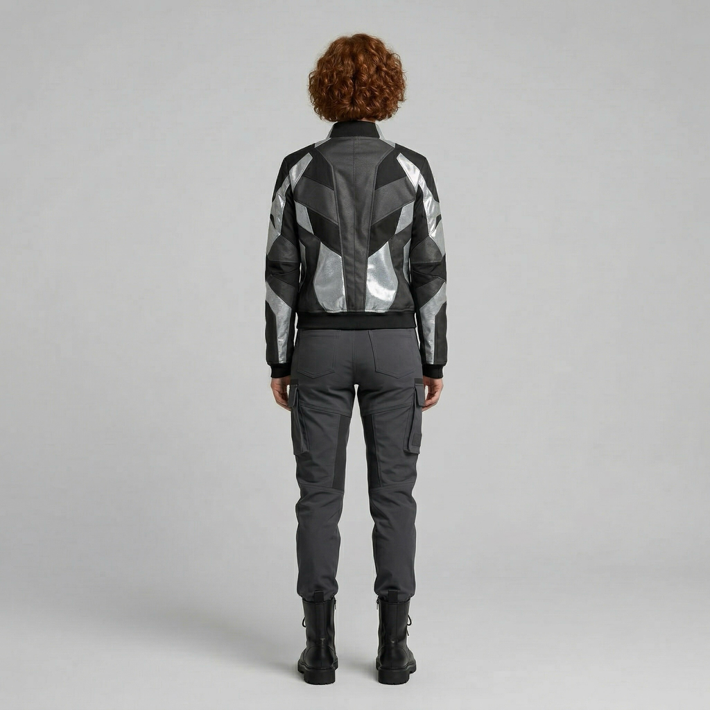 Women's Paneled Sport Bomber Jacket