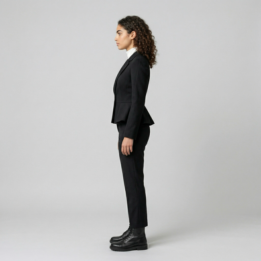 Women's Tailored Peplum Blazer