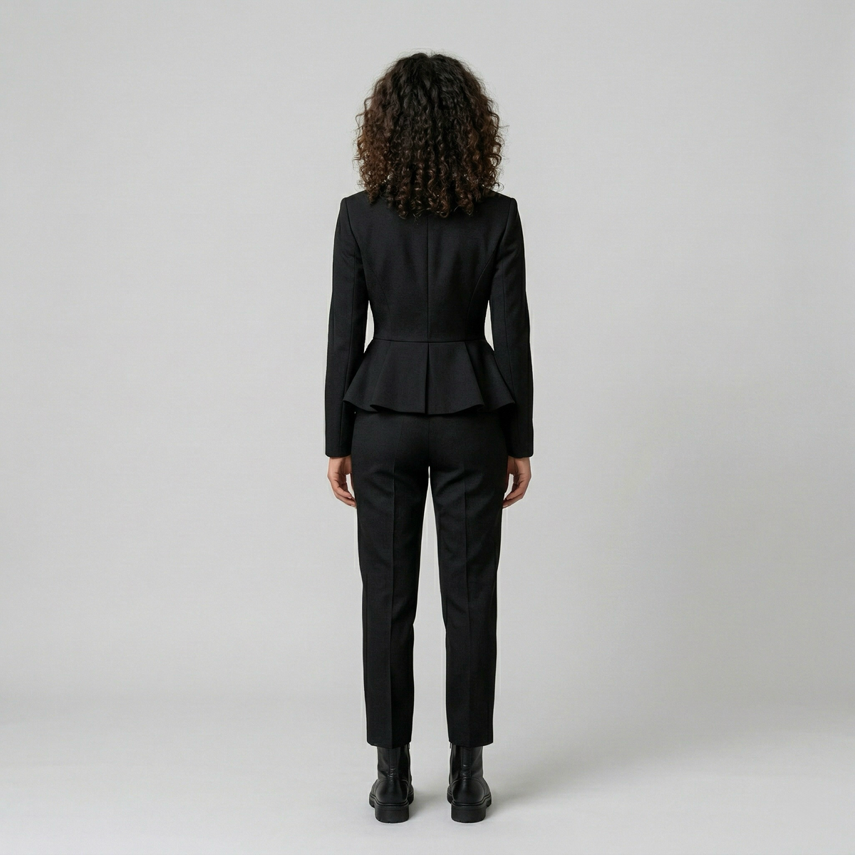 Women's Tailored Peplum Blazer