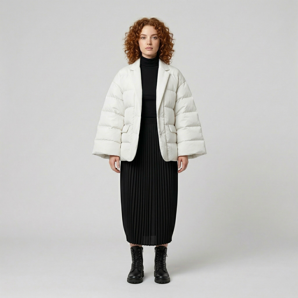 Women's Oversized Quilted Jacket