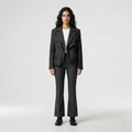 Women's Asymmetric Layered Blazer