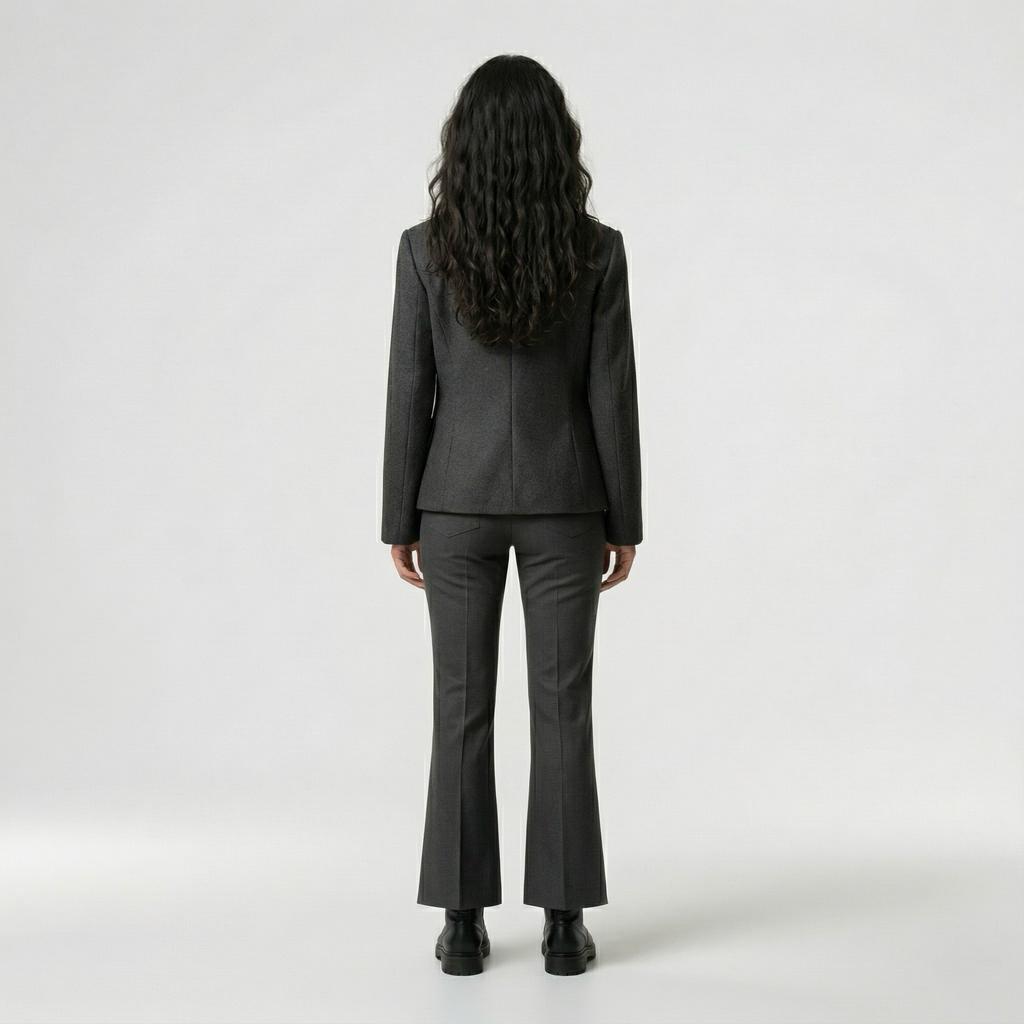 Women's Asymmetric Layered Blazer