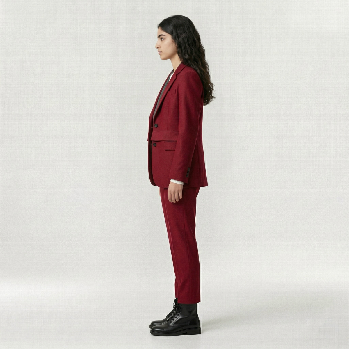 Women's Tailored Two-Piece Suit Set