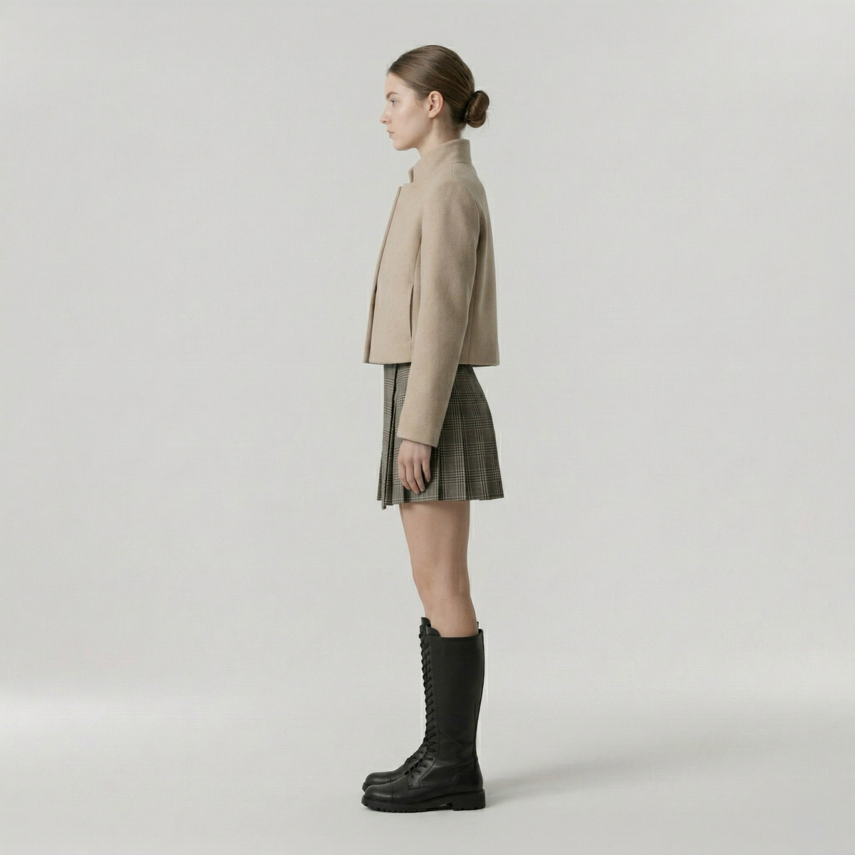 Women's Cropped Structured Jacket
