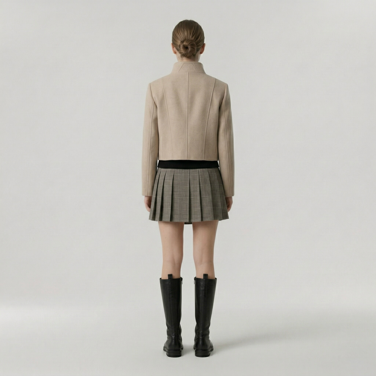 Women's Cropped Structured Jacket