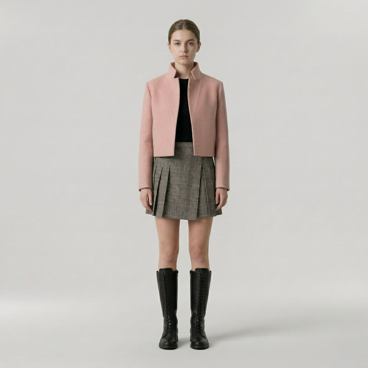 Women's Cropped Structured Jacket