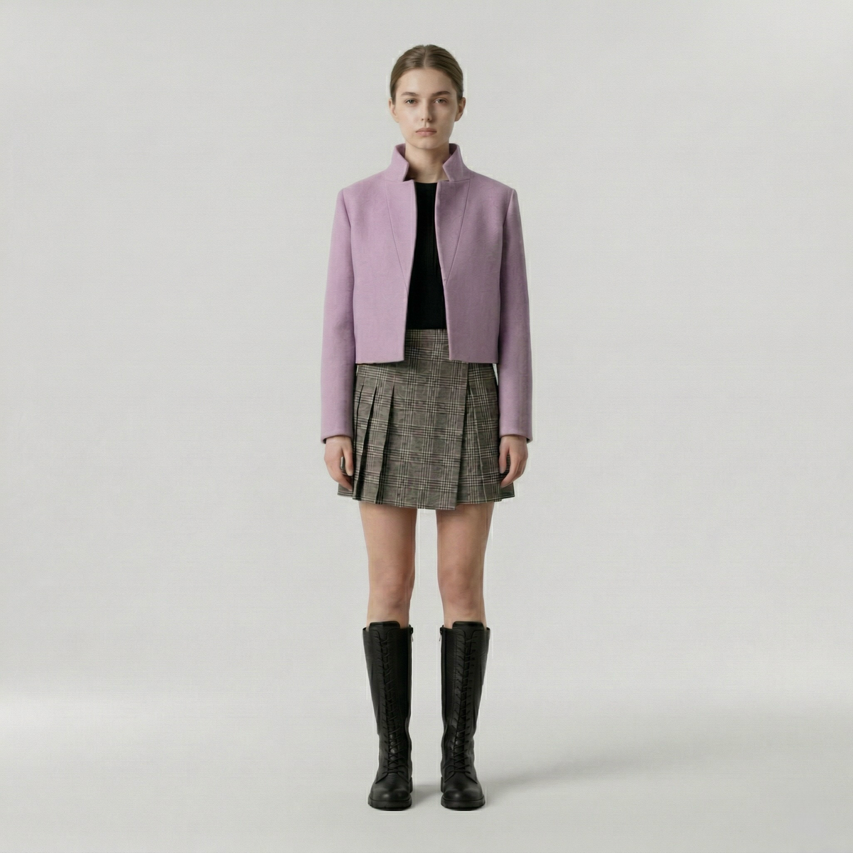 Women's Cropped Structured Jacket