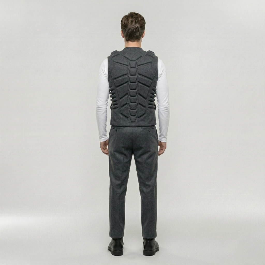 Men's Structured Panel Vest