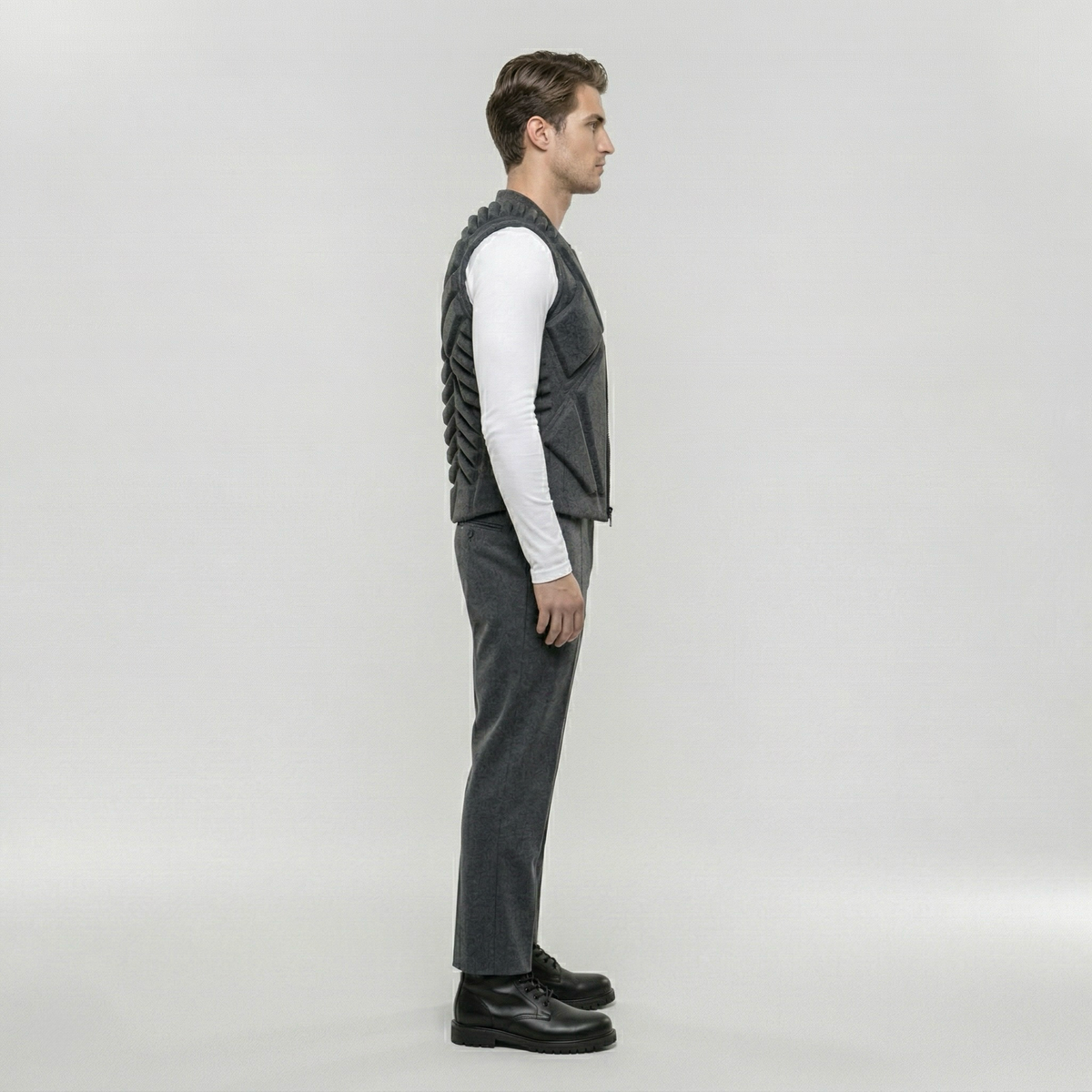 Men's Structured Panel Vest