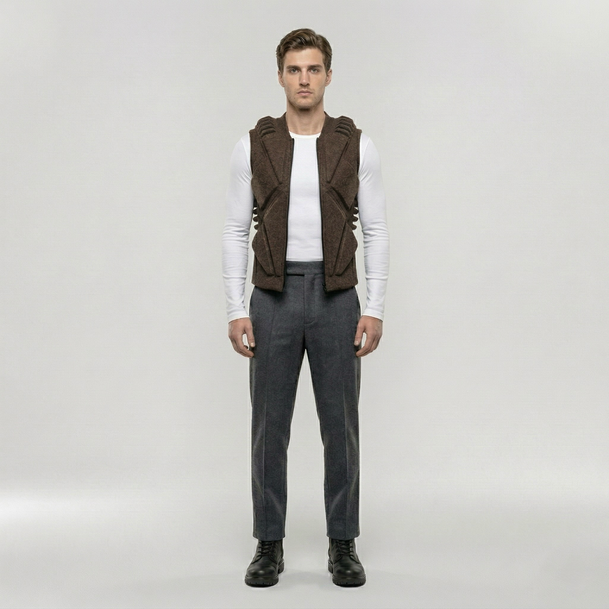Men's Structured Panel Vest