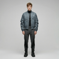 Men's Layered Utility Bomber Jacket