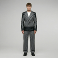 Men's Hybrid Panel Tailored Jacket