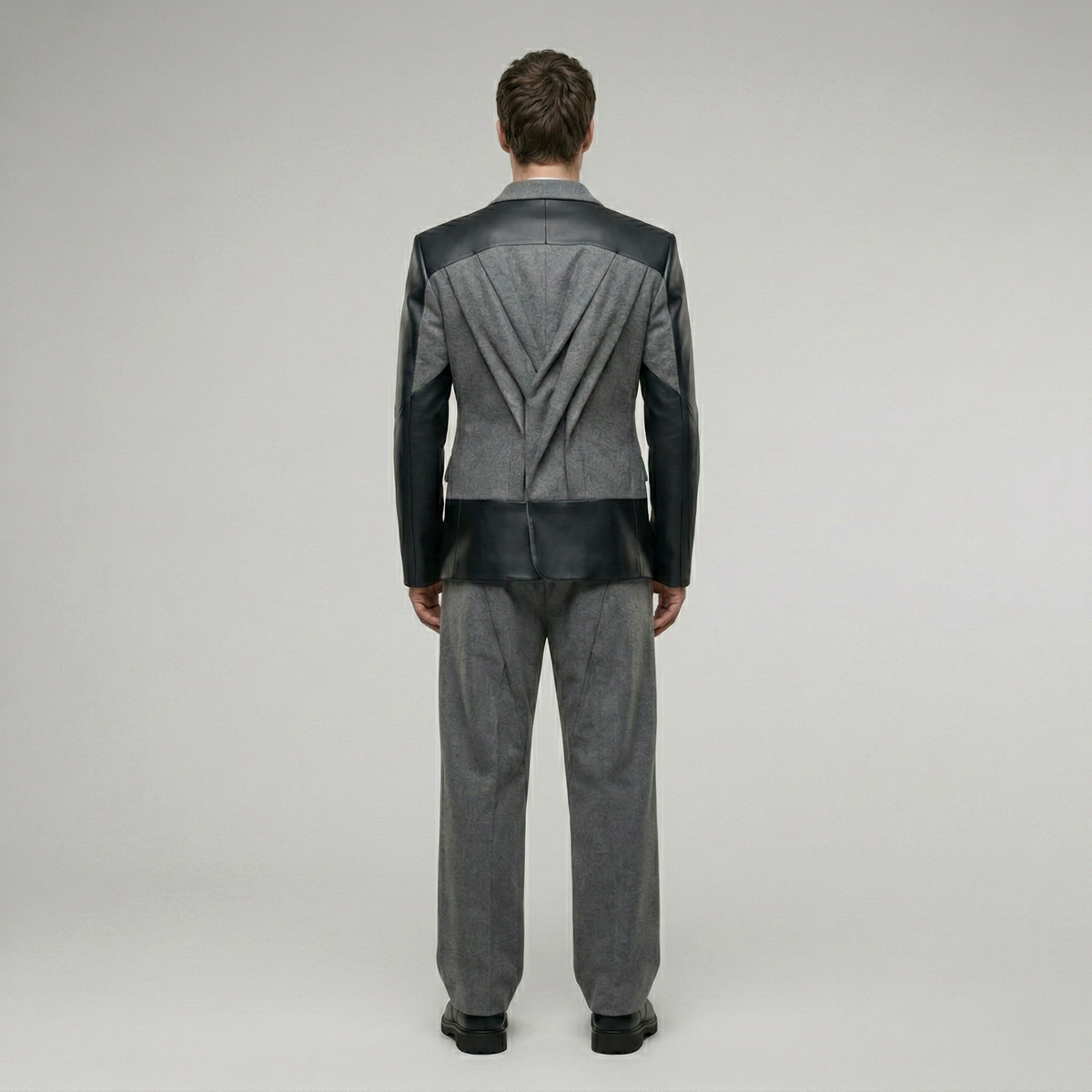 Men's Hybrid Panel Tailored Jacket