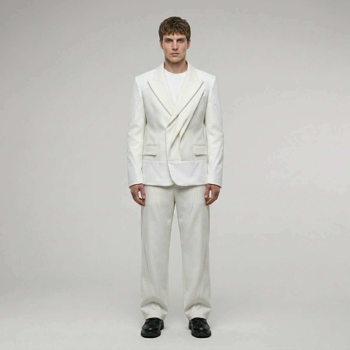 Men's Hybrid Panel Tailored Jacket