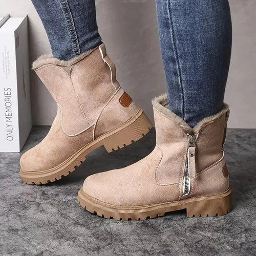 Insulated Waterproof Winter Snow Boots for Women with Removable Liner 0