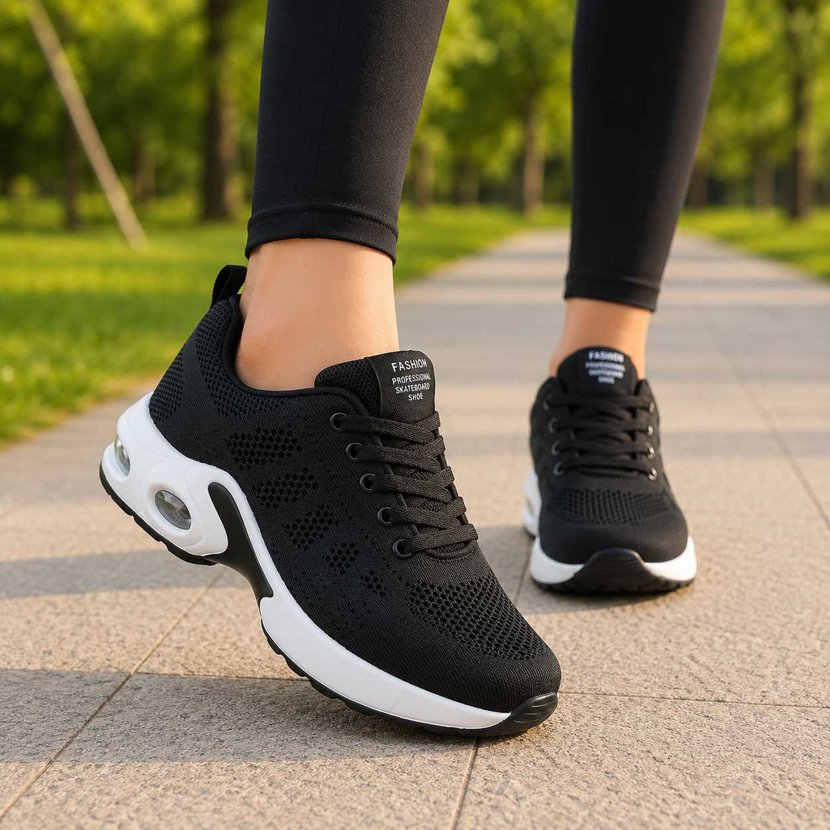 Lightweight Orthopedic Sneakers with Shock-Absorbing Sole for Flat Feet 8