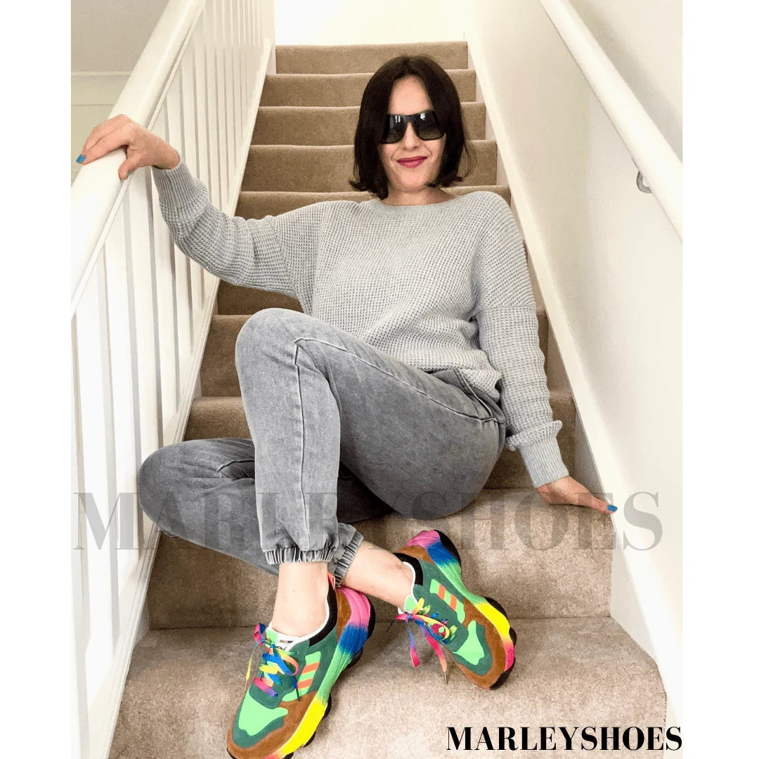 Orthopaedic Rainbow Shoes with Lightweight Support and Wide Toe Box 2