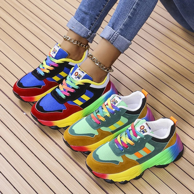 Orthopaedic Rainbow Shoes with Lightweight Support and Wide Toe Box 4