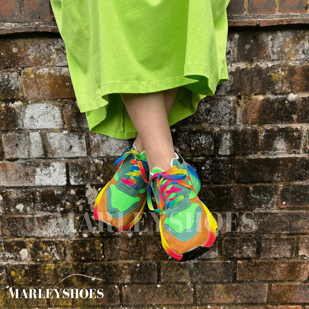 Orthopaedic Rainbow Shoes with Lightweight Support and Wide Toe Box 5