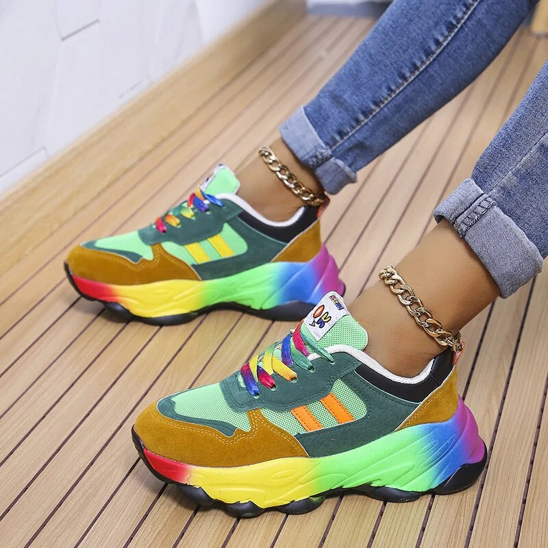 Orthopaedic Rainbow Shoes with Lightweight Support and Wide Toe Box 6