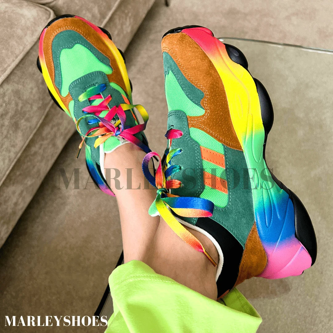 Orthopaedic Rainbow Shoes with Lightweight Support and Wide Toe Box 7