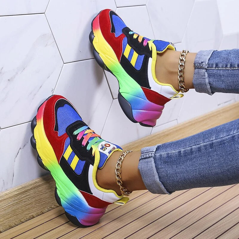Orthopaedic Rainbow Shoes with Lightweight Support and Wide Toe Box 8