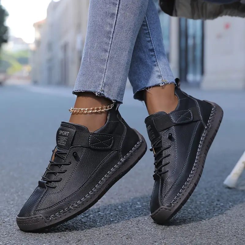 Orthopedic Sneakers with Supportive EVA Sole and Wide Fit 0