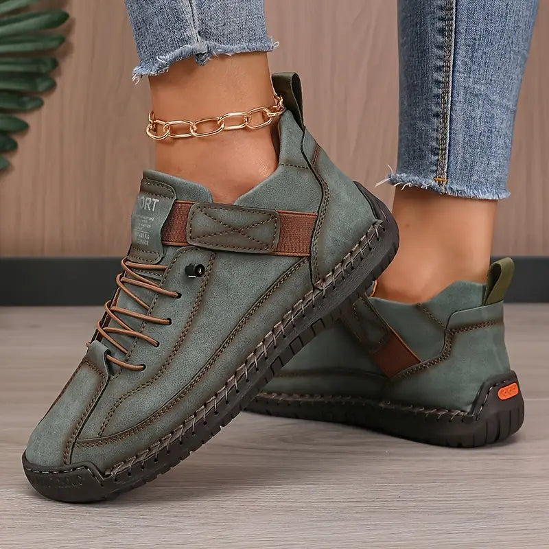 Orthopedic Sneakers with Supportive EVA Sole and Wide Fit 3